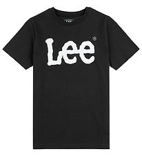 Lee T-shirt - Wobbly Graphic - Sort Lee T-shirt - Wobbly Graphic - Sort
