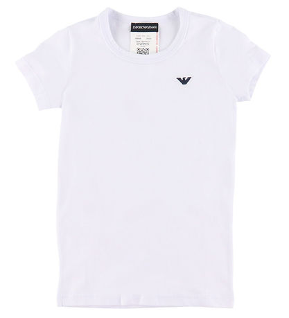 Emporio Armani T-shirts - 2-pak - Hvid/Navy Emporio Armani T-shirts - 2-pak - Hvid/Navy