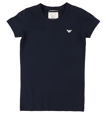 Emporio Armani T-shirts - 2-pak - Hvid/Navy