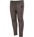 Hummel Leggings - Uld - HmlWolly - Major Brown Hummel Leggings - Uld - HmlWolly - Major Brown