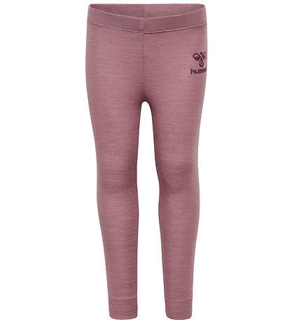 Hummel Leggings - Uld - HmlWolly - Twilight Mauve