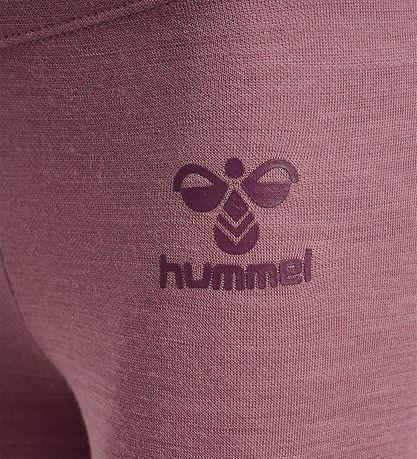 Hummel Leggings - Uld - HmlWolly - Twilight Mauve