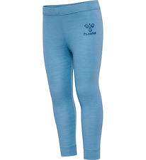 Hummel Leggings - Uld - HmlWolly - Blue Shadow Hummel Leggings - Uld - HmlWolly - Blue Shadow