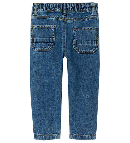Name It Jeans - NmmSilas - Dark Blue Denim m. Broderi Name It Jeans - NmmSilas - Dark Blue Denim m. Broderi