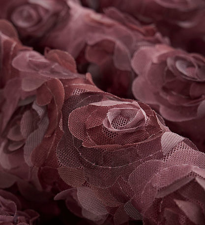 Minymo Nederdel - Mesh m. Blomster - Deco Rose