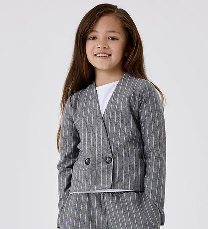 Name It Blazer - NfkOlaise - Grey Melange Name It Blazer - NfkOlaise - Grey Melange