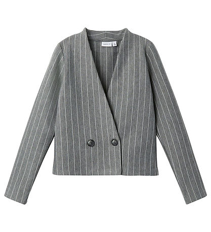 Name It Blazer - NfkOlaise - Grey Melange Name It Blazer - NfkOlaise - Grey Melange