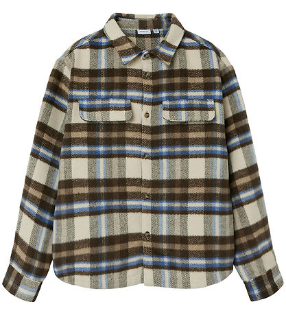 Name It Overshirt - NkmOwe - Birch Name It Overshirt - NkmOwe - Birch