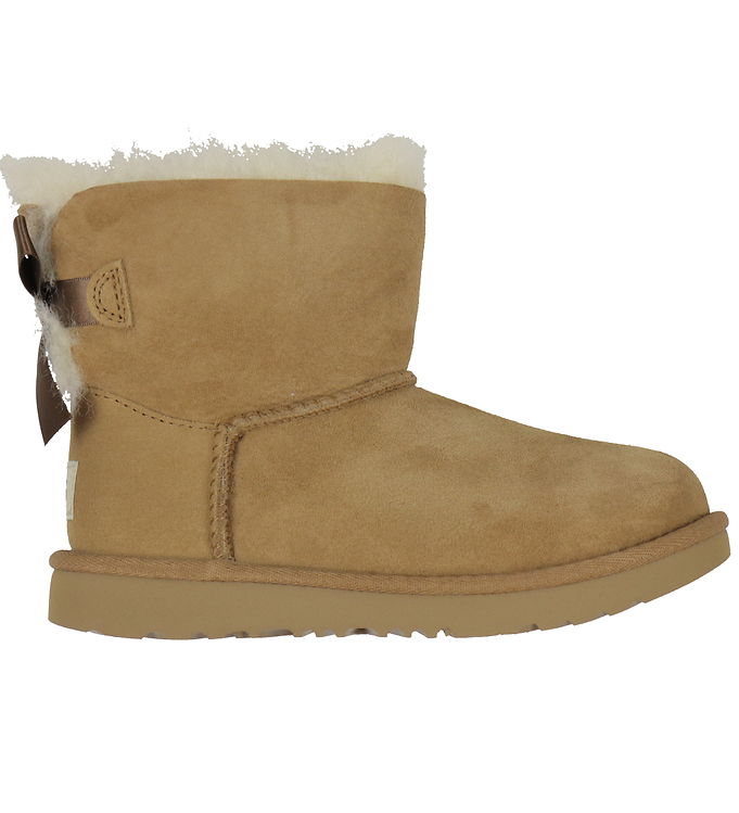 UGG K Mini Bailey Bow II Bamsestøvler - Chestnut