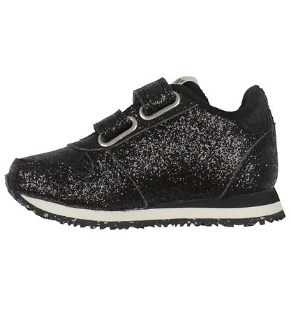 Woden Sko - Ydun Allover Glitter - Sort Woden Sko - Ydun Allover Glitter - Sort