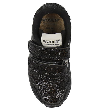 Woden Sko - Ydun Allover Glitter - Sort Woden Sko - Ydun Allover Glitter - Sort