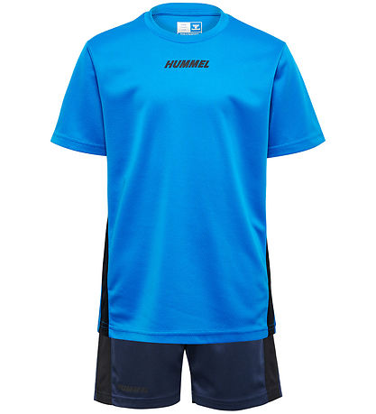 Hummel Shorts/T-shirt - HmlMulti - Indigo Bunting/Dress Blues Hummel Shorts/T-shirt - HmlMulti - Indigo Bunting/Dress Blues