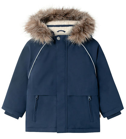 Name It Vinterjakke - NmmSnow05 - Dark Sapphire Name It Vinterjakke - NmmSnow05 - Dark Sapphire