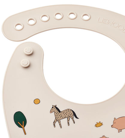 Liewood Hagesmæk - 2-pak - Silicone - Tilda - Farm/Sandy Liewood Hagesmæk - 2-pak - Silicone - Tilda - Farm/Sandy
