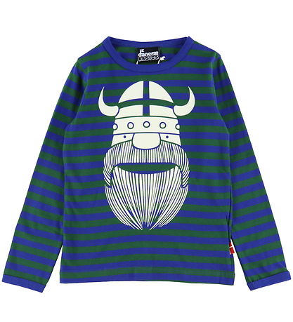 Danefæ Blouse - Danebasic - Deep Blue/Dark Pine Erik