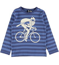 Danefæ Bluse - Danenorthpole - Grey Marine/Cold Blue Biking Viki Danefæ Bluse - Danenorthpole - Grey Marine/Cold Blue Biking Viki