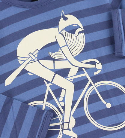 Danefæ Bluse - Danenorthpole - Grey Marine/Cold Blue Biking Viki Danefæ Bluse - Danenorthpole - Grey Marine/Cold Blue Biking Viki