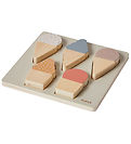 Flexa Play Jigsaw Puzzle - 5 Bricks - Wood