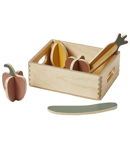 Flexa Play Legemad - Grøntsager - Træ Flexa Play Legemad - Grøntsager - Træ