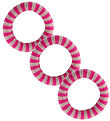 By Stær Hårelastik - 3-pak - Ea - Lyserød/Pink Stribet By Stær Hårelastik - 3-pak - Ea - Lyserød/Pink Stribet
