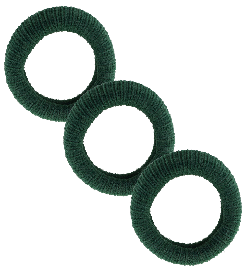 By Stær Haargummi - 3er-Pack - Ea - Flaschengrün - By Stær - One Size - Haarschmuck