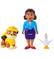 Paw Patrol Legetøjssæt - Hero Pup - Mayor Goodway & Rubble Paw Patrol Legetøjssæt - Hero Pup - Mayor Goodway & Rubble