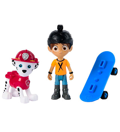 Paw Patrol Legetøj - Hero Pup - Daring Danny & Marshall Paw Patrol Legetøj - Hero Pup - Daring Danny & Marshall
