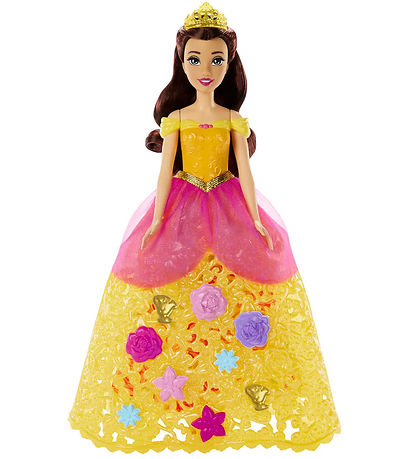 Disney Princess Dukke - 30 cm - Flower Fashion Belle Disney Princess Dukke - 30 cm - Flower Fashion Belle