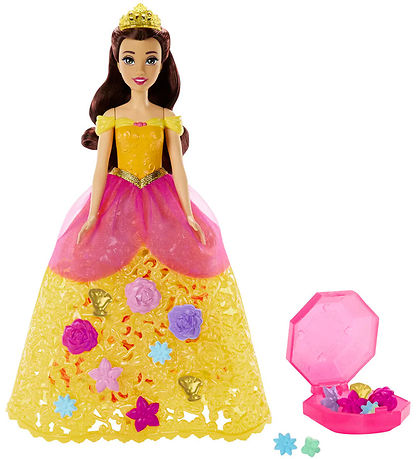 Disney Princess Dukke - 30 cm - Flower Fashion Belle Disney Princess Dukke - 30 cm - Flower Fashion Belle