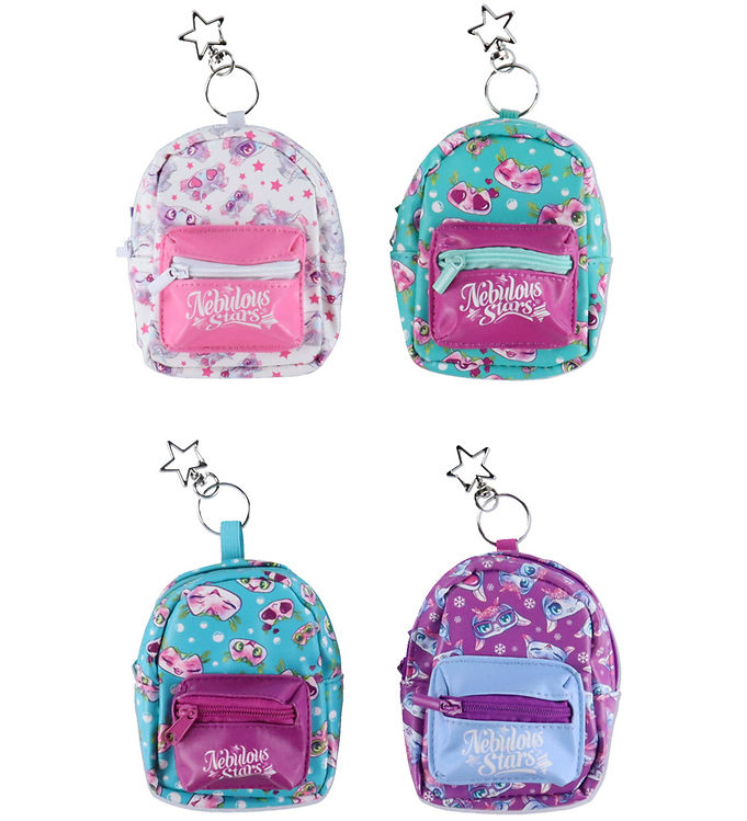 Nebulous Stars Nøglering - Rygsæk m. Mini-skrivesæt - Assorteret