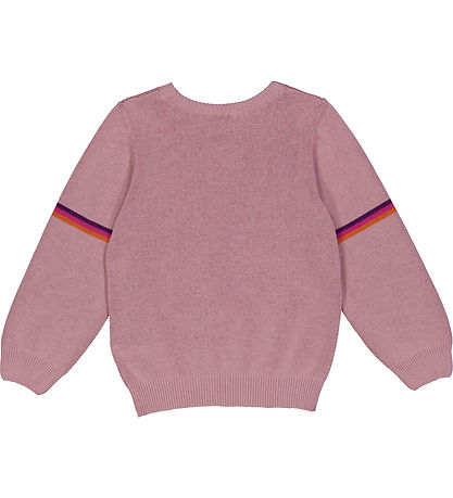 Freds World Bluse - Strik - Jacquard - Pink Haze