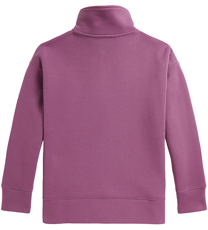 Polo Ralph Lauren Bluse m. Lynlås - Lilla