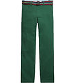 Polo Ralph Lauren Bukser - Bedford - Grøn m. Bælte Polo Ralph Lauren Bukser - Bedford - Grøn m. Bælte