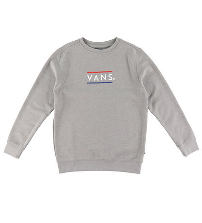 Vans Sweatshirt - Half Box - Cement Heather Vans Sweatshirt - Half Box - Cement Heather