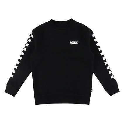 Vans Sweatshirt - Exposition Check II - Sort Vans Sweatshirt - Exposition Check II - Sort