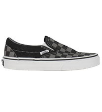 Vans Sko - Classic Slip-On - Checkerboard - Sort/Pewter  Vans Sko - Classic Slip-On - Checkerboard - Sort/Pewter