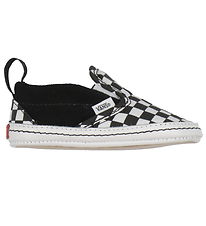 Vans Sko - Slip-On V Crib - Sort/True White Vans Sko - Slip-On V Crib - Sort/True White