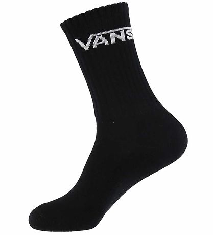 Vans Strømper - 3-pak - Classic Vans Crew - Sort/Hvid