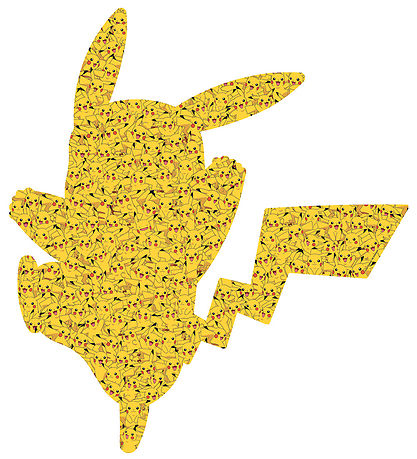 Ravensburger Puslespil - 727 Brikker - Pokémon Shaped Pikachu Ravensburger Puslespil - 727 Brikker - Pokémon Shaped Pikachu