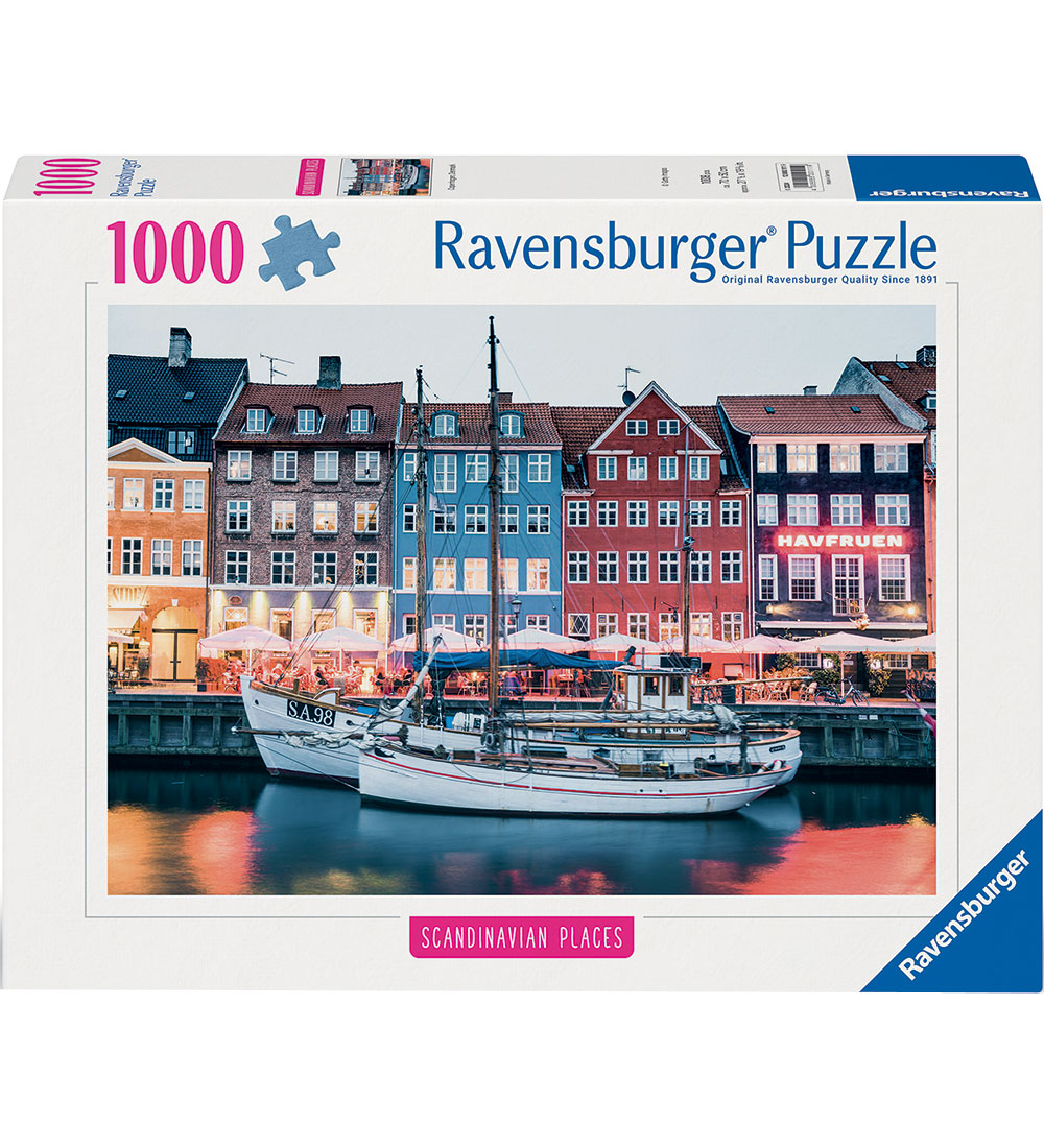Ravensburger Puzzlespiel - 1000 Teile - Copenhagen Denmark - Ravensburger - One Size - Puzzlespiele