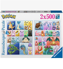 Ravensburger Puslespil - 2x500 Brikker - Pokémon Collection Ravensburger Puslespil - 2x500 Brikker - Pokémon Collection