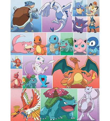 Ravensburger Puslespil - 2x500 Brikker - Pokémon Collection