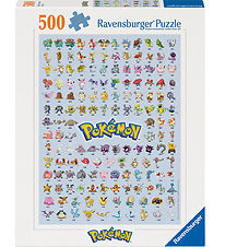Ravensburger Puslespil - 500 Brikker - Pokémon The First 151 Ravensburger Puslespil - 500 Brikker - Pokémon The First 151