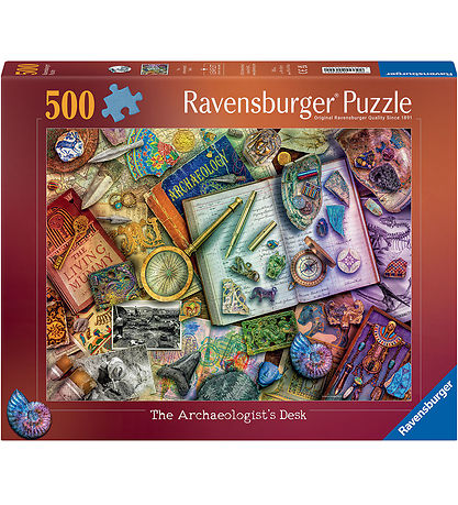 Ravensburger Puslespil - 500 Brikker - Archaeology Ravensburger Puslespil - 500 Brikker - Archaeology