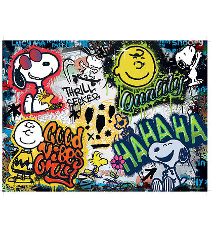 Ravensburger Puslespil - 500 Brikker - Snoopy And Friends Ravensburger Puslespil - 500 Brikker - Snoopy And Friends