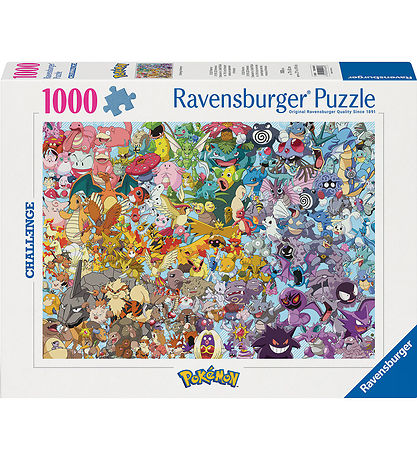 Ravensburger Puslespil - 1000 Brikker - Challenge Pokémon Ravensburger Puslespil - 1000 Brikker - Challenge Pokémon
