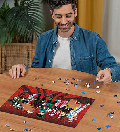 Ravensburger Puslespil - 500 Brikker - The Superheroes Ravensburger Puslespil - 500 Brikker - The Superheroes