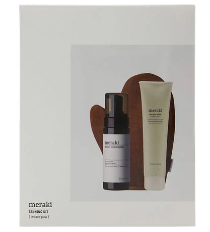 Meraki Gaveæske - Body Scrub & Tanning Kit m. Handske Meraki Gaveæske - Body Scrub & Tanning Kit m. Handske