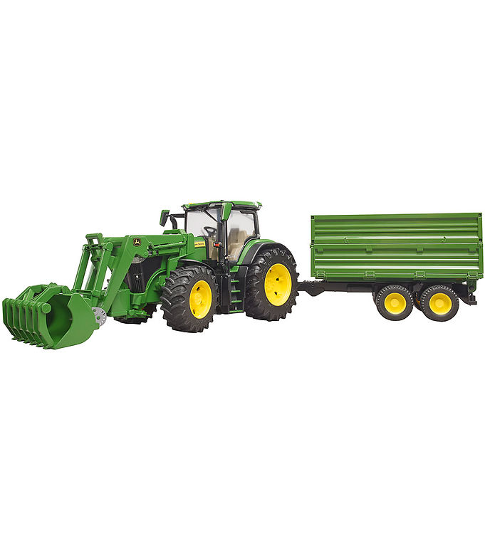 Bruder Traktor - John Deere 7R 350 m. Frontlæsser... - 03155