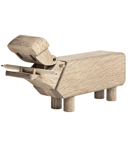 Kay Bojesen træfigur - Flodhest - H9 cm - Eg Kay Bojesen træfigur - Flodhest - H9 cm - Eg